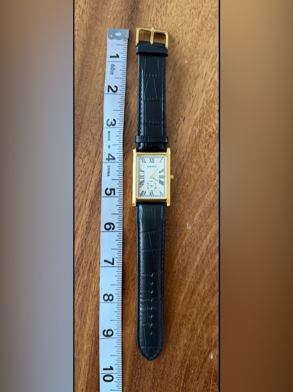 Vintage Seiko Tank Watch